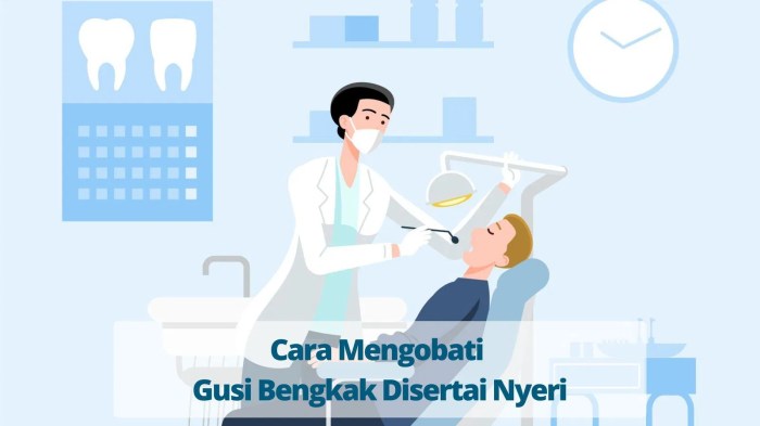 Cara mengobati Gusi Bengkak dan Nyeri