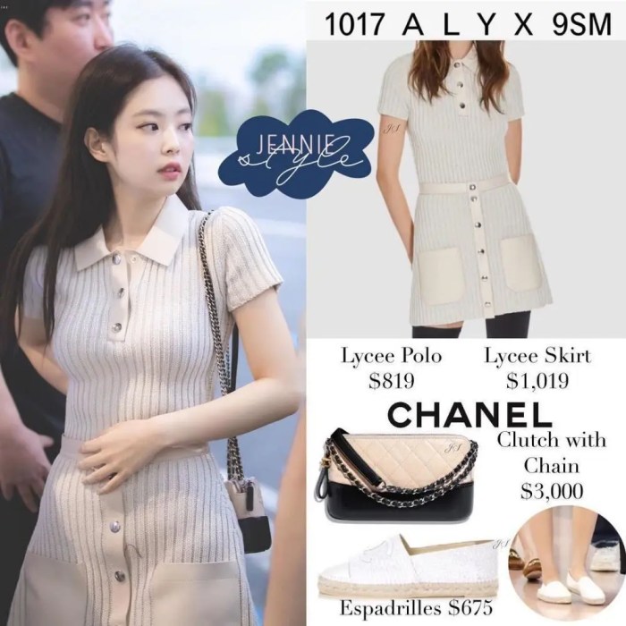 Intip Gaya Outfit Jennie BLACKPINK Pasca Ulang Tahun Ke-28