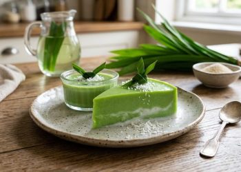 Resep Puding Santan Pandan Lembut dan Gurih yang Mudah dibuat